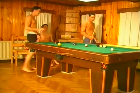 guy To guy Sex On The Pool Table
