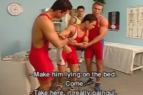 Four boys Have twink To twink Sex At The Gym