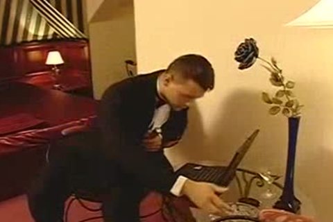 Business Hunks Have sleazy Foursome