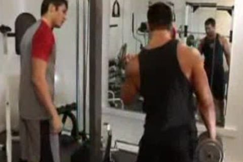 2 boys In Tthowdys chab Gym