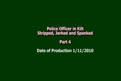Police Officer In Kilt,part4