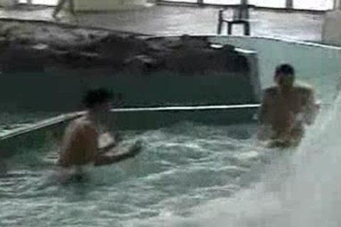 Two Swimboys In The Shower