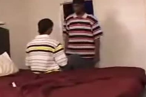 beautiful dark Thug penetrating White pooper