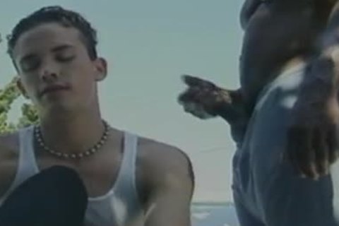 dark daddy Muscle fucks Whowdyte man