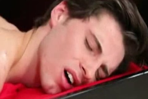 Oiled twink fuck