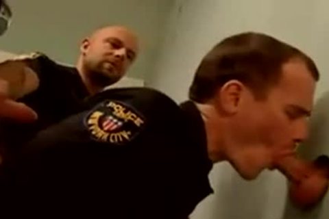 Police Officers pokeing