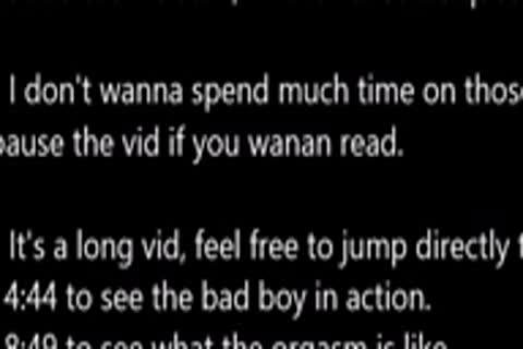 Not A Prostate orgasm