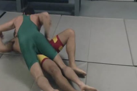 Sporty homosexual guys Having nasty Sex