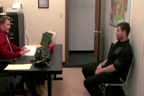 wild gays pounding In The Office