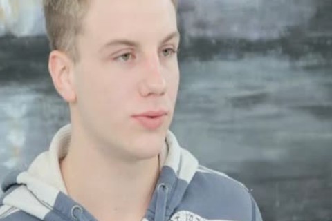 Cole gets A Hard penis shoved In His throat