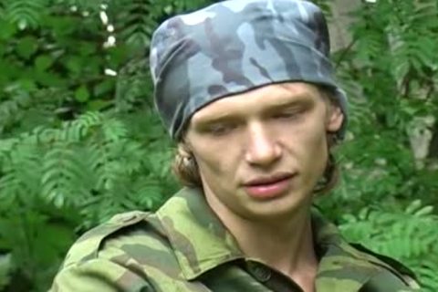 those Two Soldiers Are Excited In The Forest