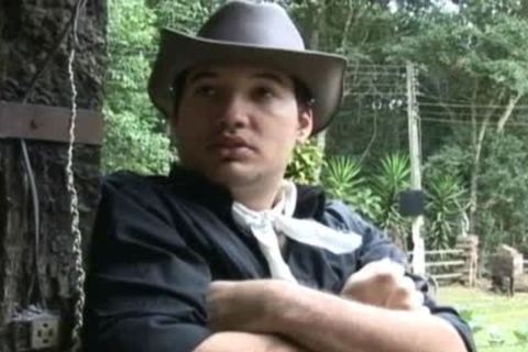 Two latina Cowboy teens fuck Each Other