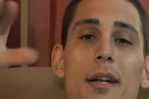 Tattoo Latin Criminal Masturbates Into Your throat