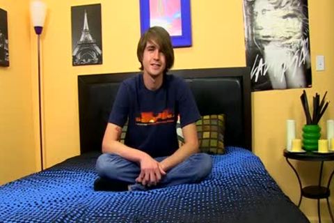 sleazy twink Wanks His precious 10-Pounder Until he Cums