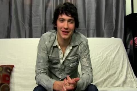 twink Josh Bensan Interviewed Then Wanked His knob