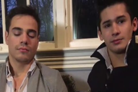 Muscle homosexual 3some And ejaculation