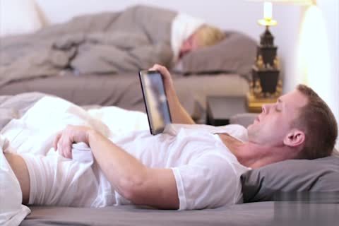 blonde chap Jerks Off