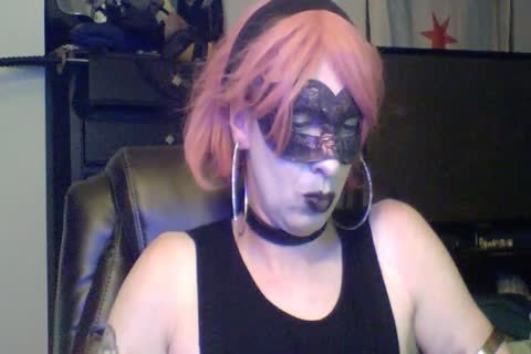 kinky Dancing Goth CD cam Show (part 2 Of 2)