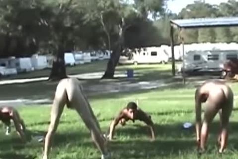 Outdoor shlong And teen Calisthenics Turn Into butt Penetration cumshot