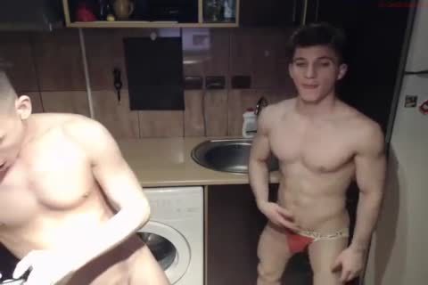 unprotected cam males In Kitchen