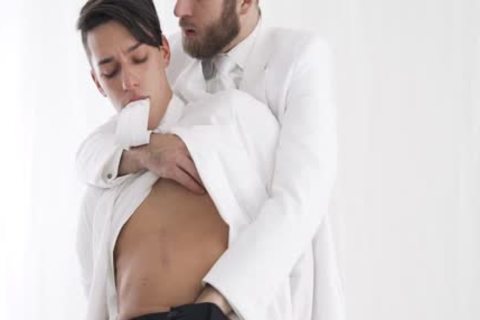MormonBoyz - stylish Missionary lad Cums In A Priest’s face hole