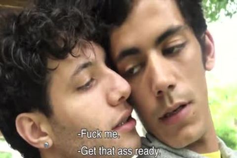 stunning Latino lad gets His butthole Creampied By A Hung stud