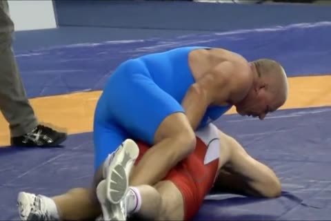 old guys Wrestling, Two nasty Daddies Go At It