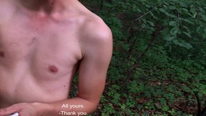 Round butthole twink riding penis and tasting sperm