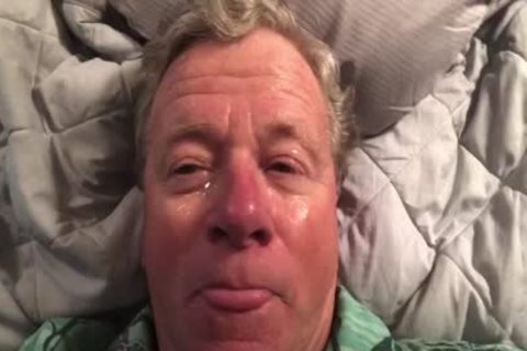 dirty large dark knob throat slams Stewart Bowman