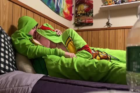 teen twink bonks slim Boyfriend For First Time On Camera