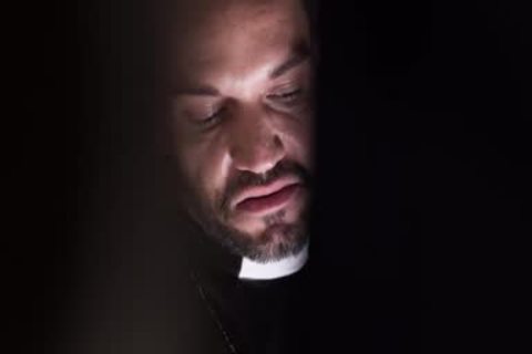 Religious Virgin Ryan Jacobs Confesses To Father Dale Kuda that guy wants cocks
