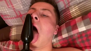 TXXXMStudios.com - Trimmed Jake Worthy masturbating in the bed