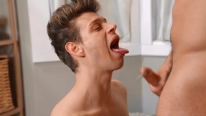 DrillMyHole - Latin Michael DelRay helps with gloryhole