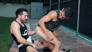 HotHouse.com - Very nice wearing shorts fucked by balls stud