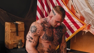 Activeduty - Bisexual goes in for rough nailing