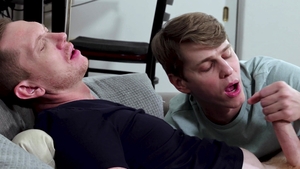 Family Dick: Fucked by his own stepfather's huge cock