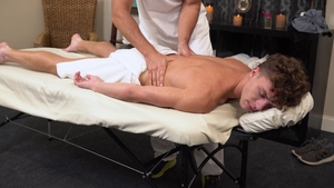 StickyRub: DILF Otters Enjoy Massage Table