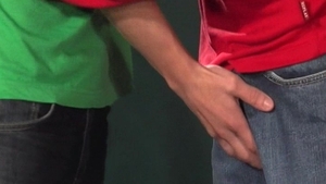Jose's Dripping Dick Licked Clean by Young Twink