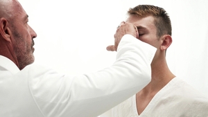 masonicboys: Dripping Wet in front of The White Suited God