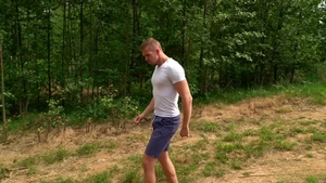 Bromo: Draining My Big Cock for a Muscular Man to Swallow