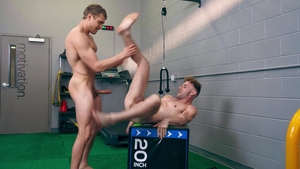 Sean Cody: Curly-haired Hunk Pumps Kieran's Ass